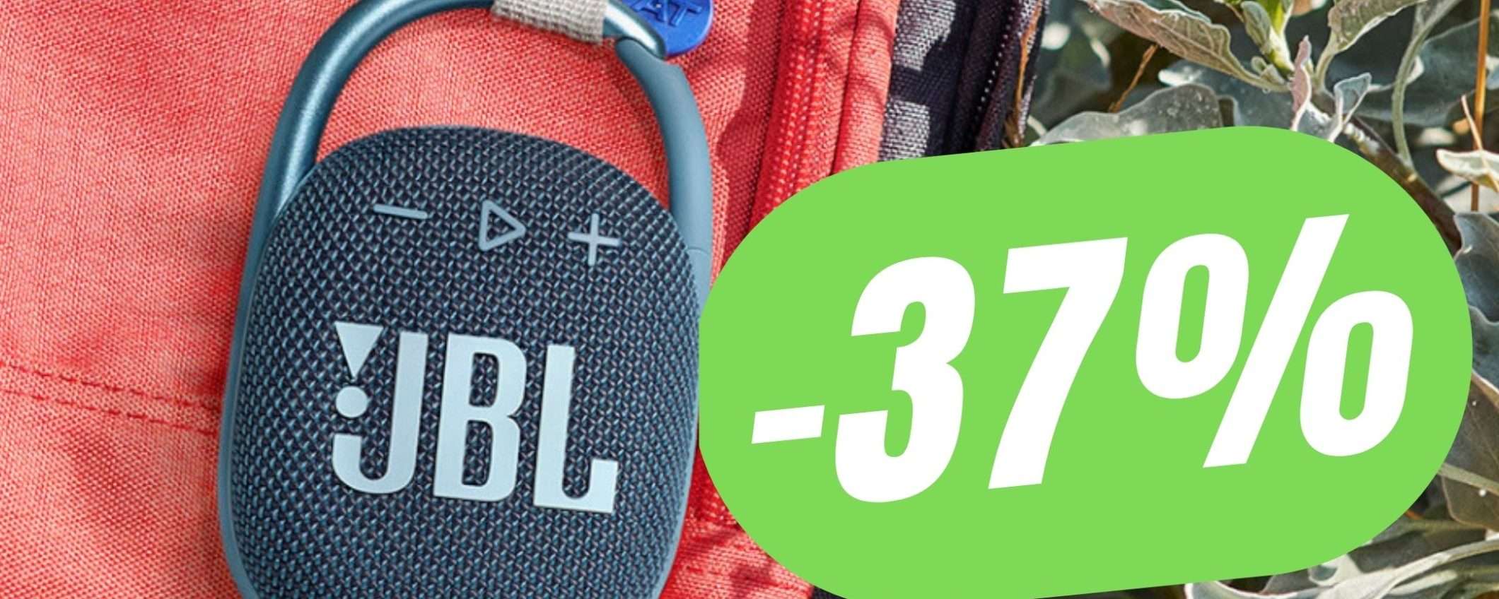 La mini CASSA Bluetooth di JBL (scontata del -37%!) è il regalo perfetto La mini CASSA Bluetooth di JBL (scontata del -37%!) è il regalo perfetto