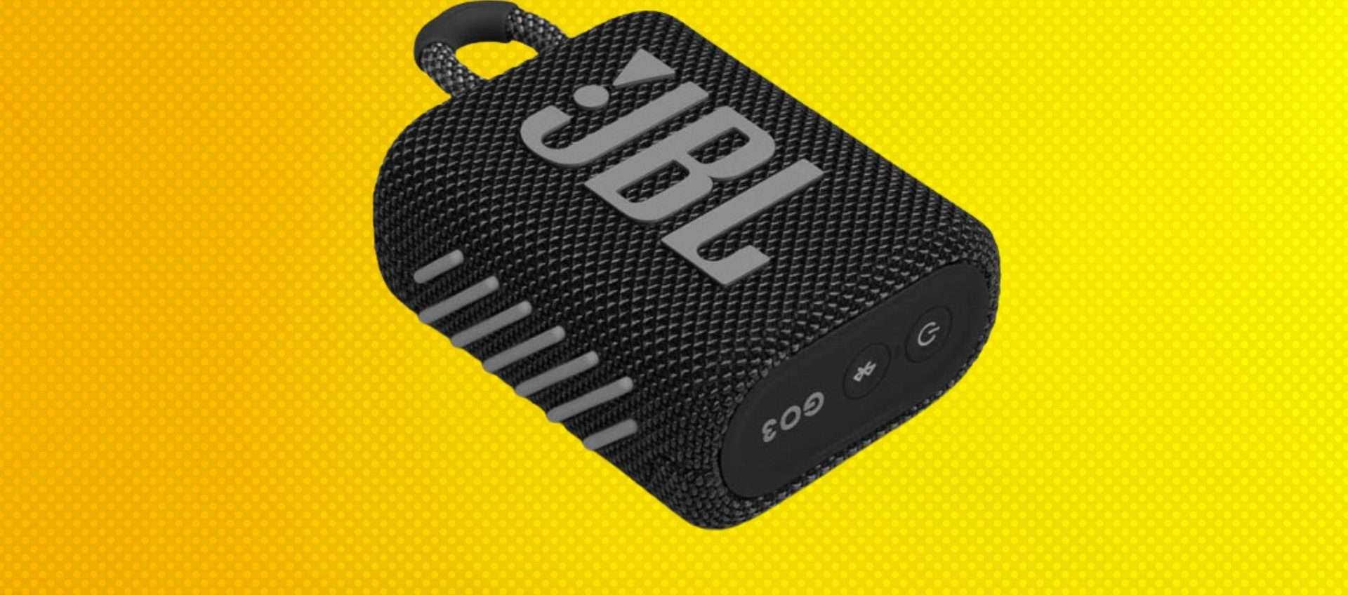 JBL Go 3 in offerta su Amazon a meno di 35€: design compatto, ruggito potente