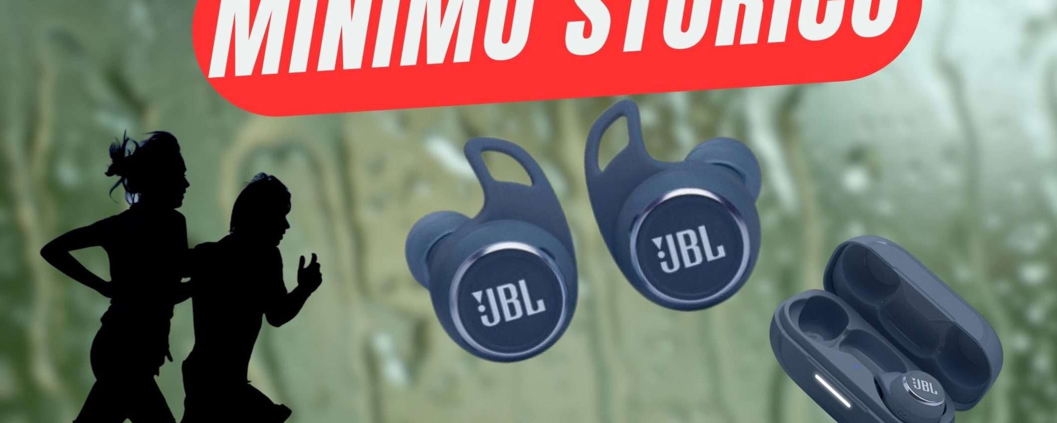 AURICOLARI JBL a prova di tempesta: MINIMO STORICO su Amazon! AURICOLARI JBL a prova di tempesta: MINIMO STORICO su Amazon!