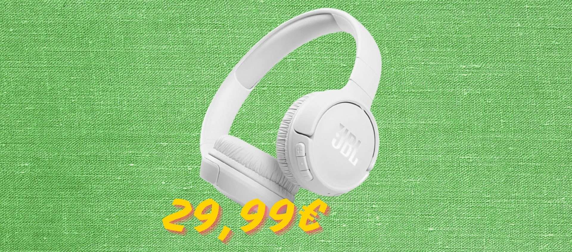 Con lo sconto del 40%, le JBL Tune 510BT sono un BEST BUY totale (Amazon) Con lo sconto del 40%, le JBL Tune 510BT sono un BEST BUY totale (Amazon)