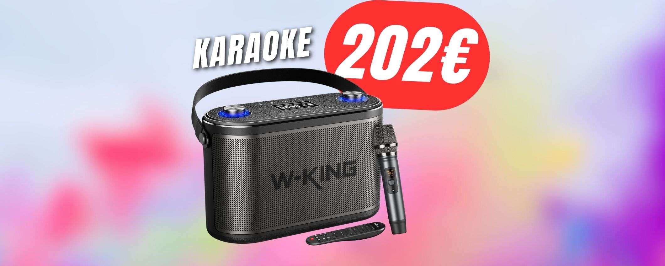 Porta il KARAOKE ovunque con questo kit a 202€! Porta il KARAOKE ovunque con questo kit a 202€!