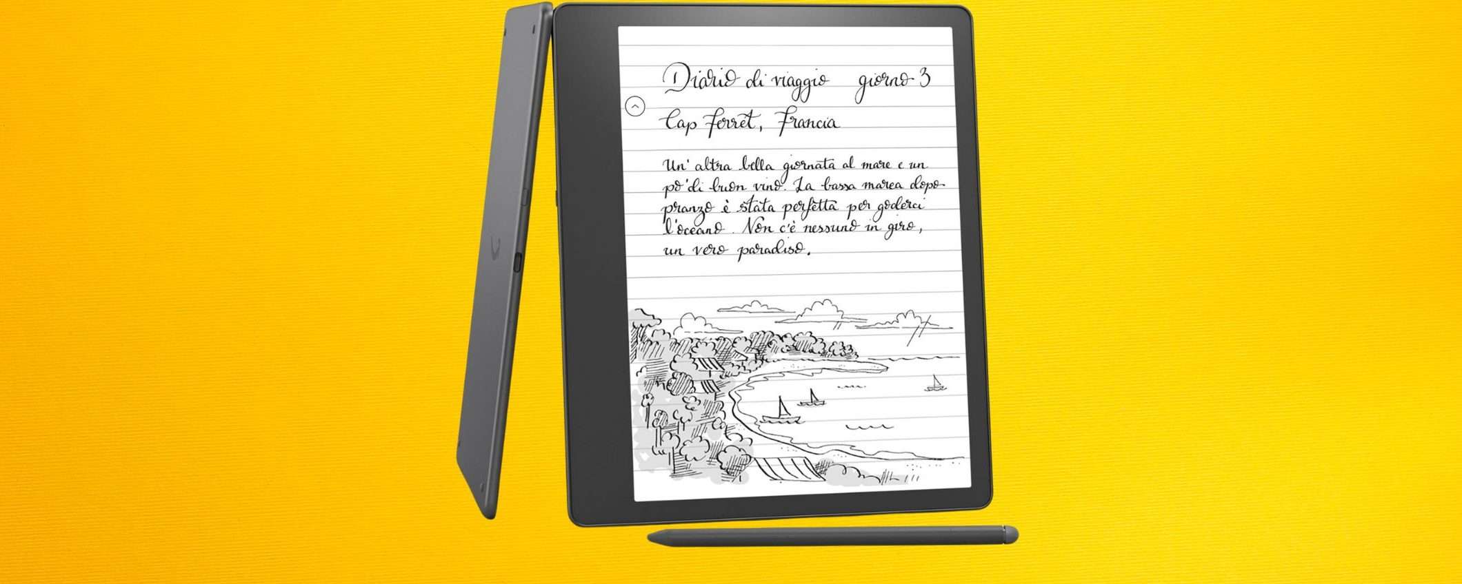 Kindle Scribe: è SCONTO RECORD su Amazon, minimo PAZZESCO (-80€)