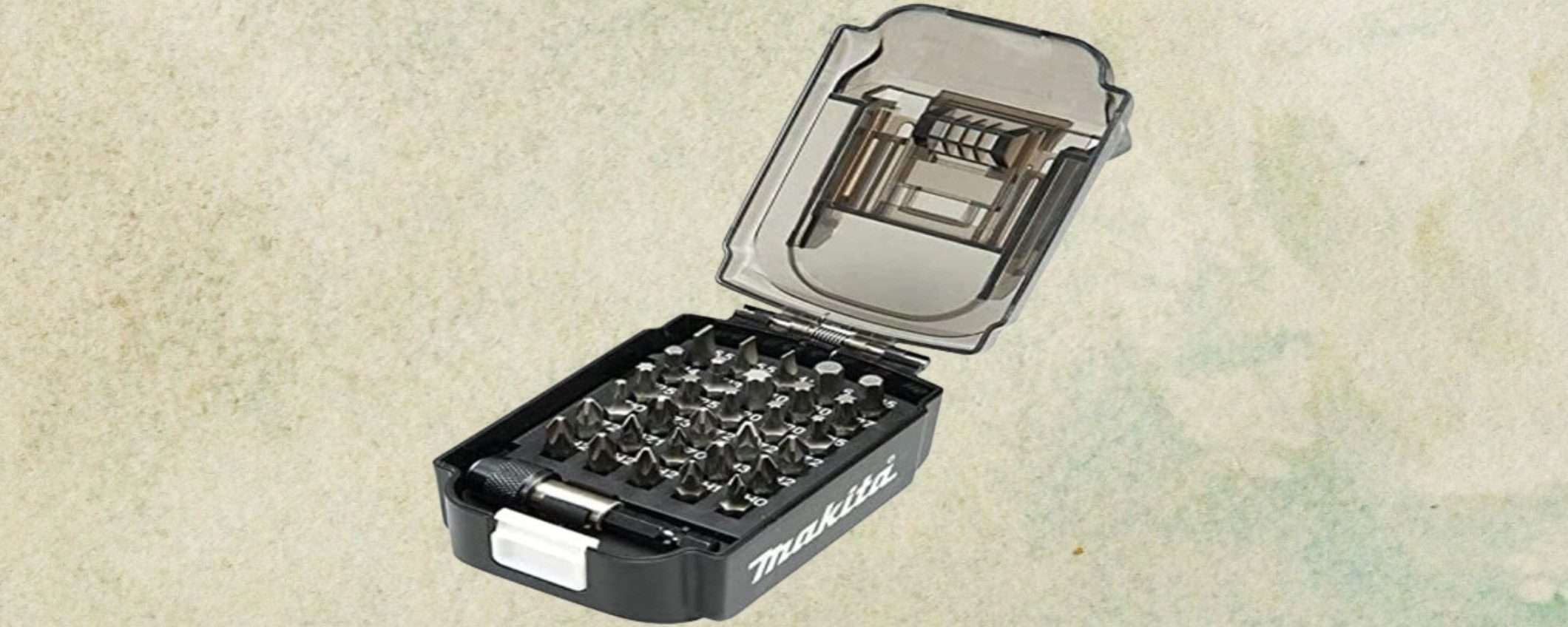 Makita, lo SHOCK su Amazon: kit 31 in 1 a 12€, punte super PREMIUM Makita, lo SHOCK su Amazon: kit 31 in 1 a 12€, punte super PREMIUM