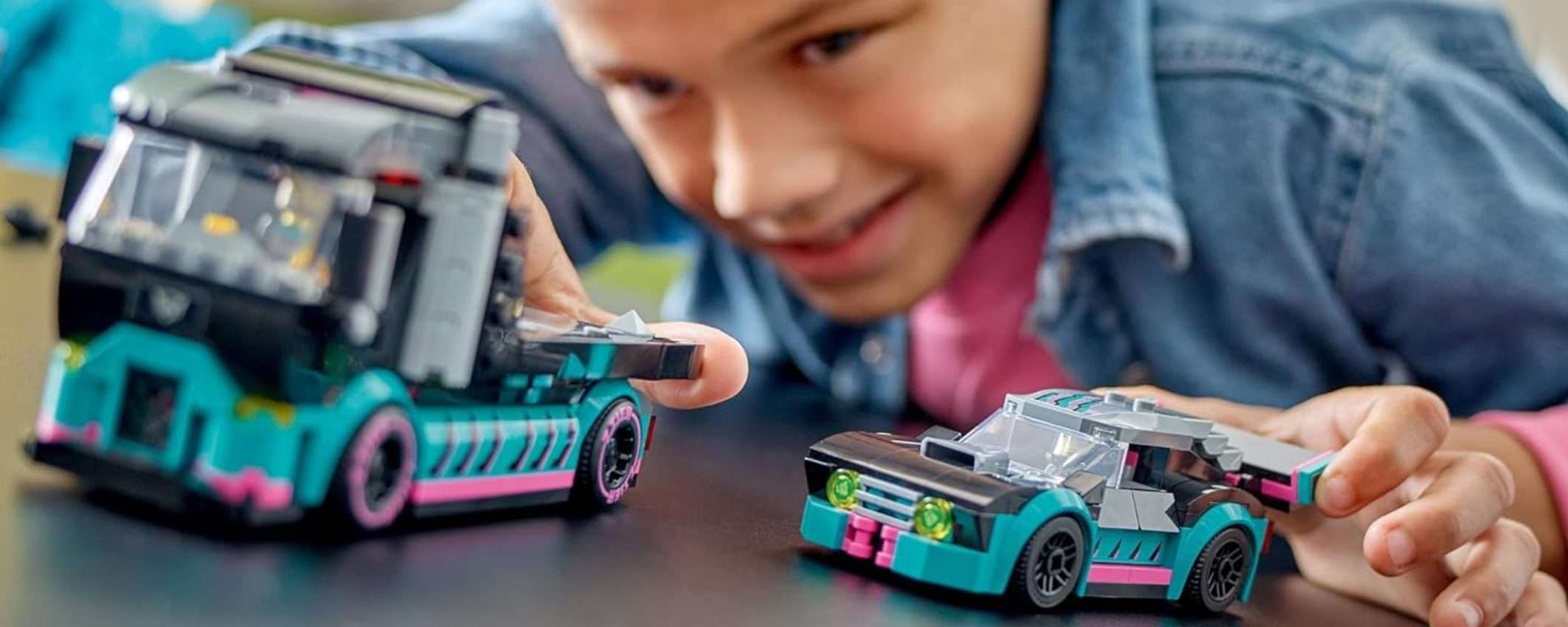 LEGO giocattolo auto da corsa e trasportatore a 23,99€, SCONTO del 20% LEGO giocattolo auto da corsa e trasportatore a 23,99€, SCONTO del 20%