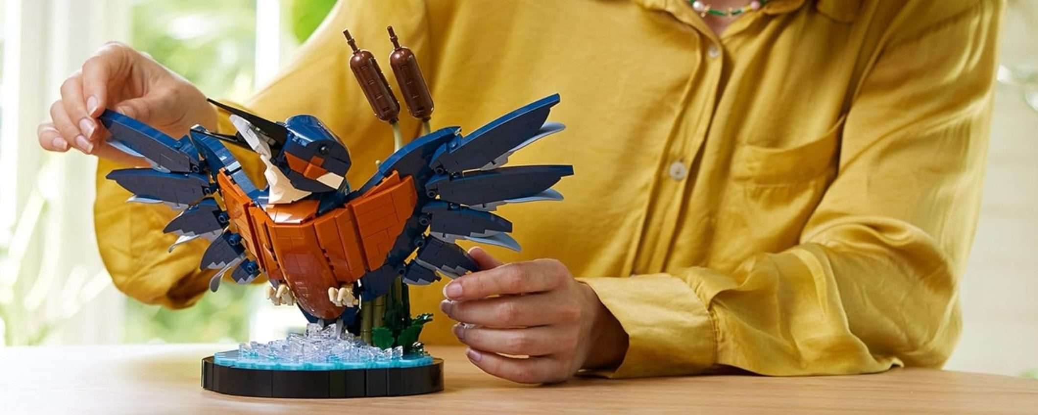 Il nuovo LEGO Martin Pescatore è in OFFERTA su Amazon (-20%)