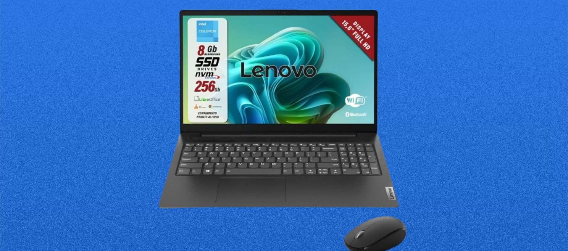 Laptop Lenovo, prezzo in frantumi: su Amazon lo paghi solo 270€ Laptop Lenovo, prezzo in frantumi: su Amazon lo paghi solo 270€