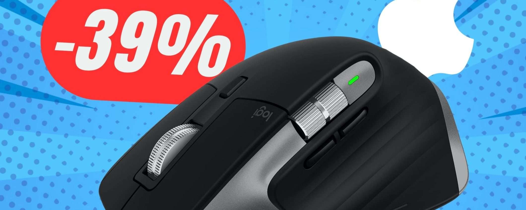 Meglio del Magic Mouse di Apple: il mouse di Logitech CROLLA del -39% Meglio del Magic Mouse di Apple: il mouse di Logitech CROLLA del -39%