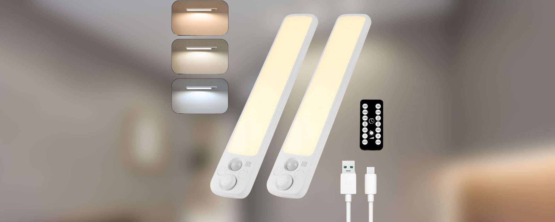 Luce LED per armadio, sottopensili o scale: offerta a 19,99€ su Amazon