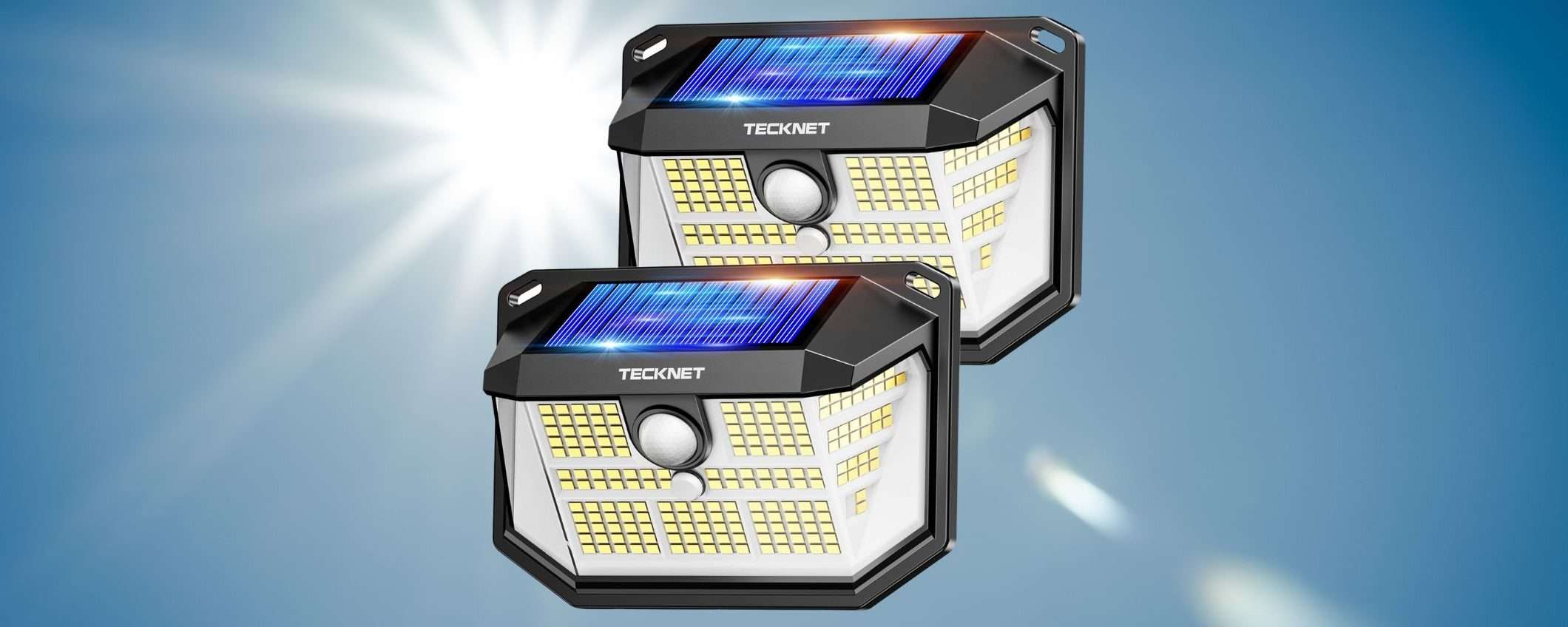 Luci solari da esterno: ottimo SCONTO Amazon sul pack da 2 pezzi Luci solari da esterno: ottimo SCONTO Amazon sul pack da 2 pezzi