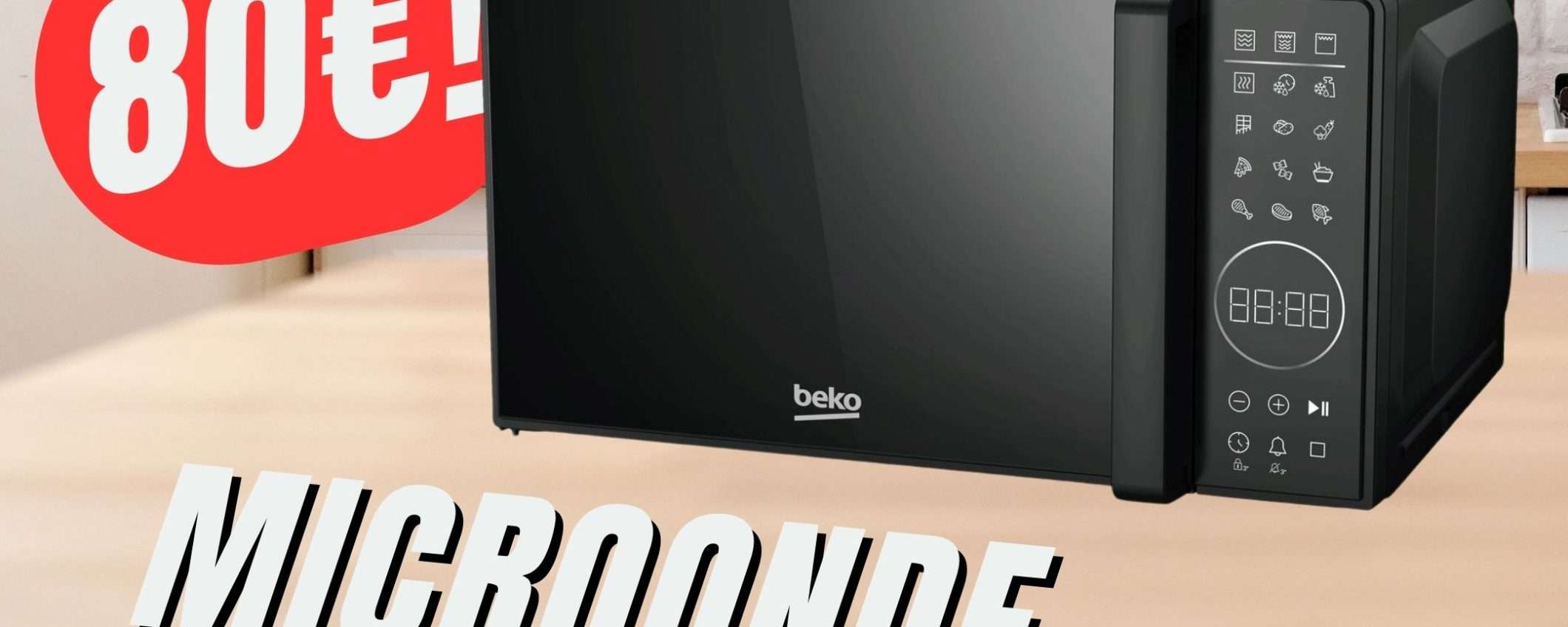 -33% di SCONTO per il MICROONDE Beko!