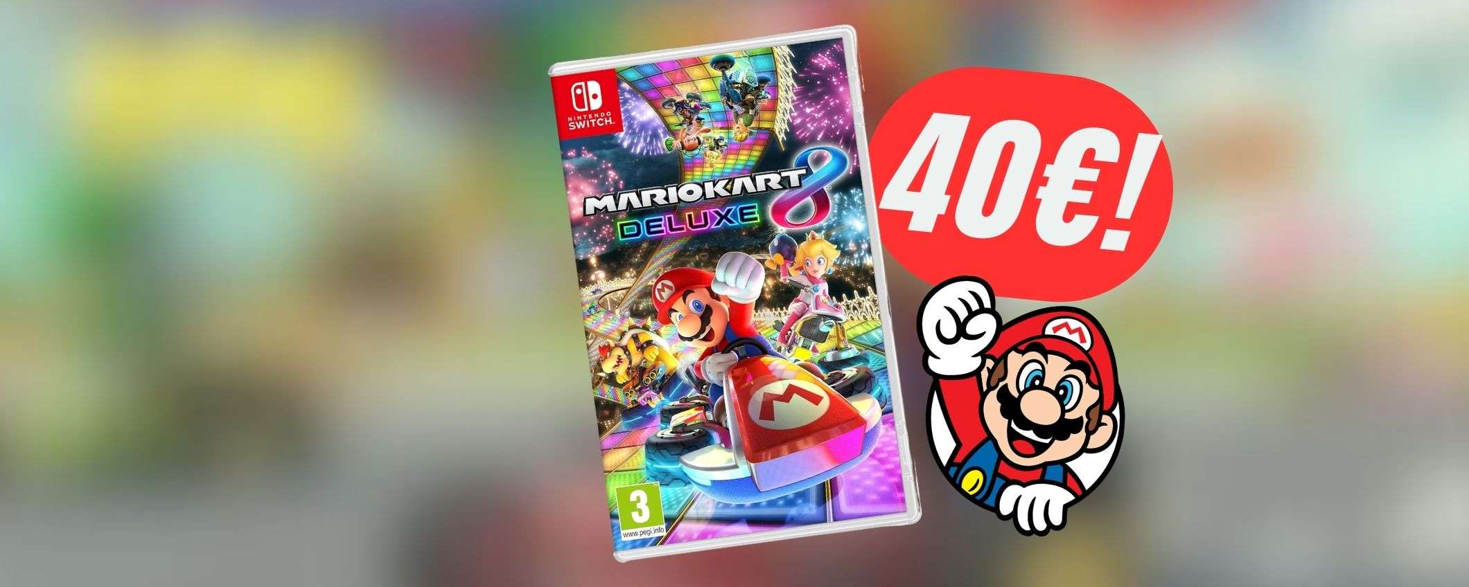 Mario Kart 8 Deluxe CROLLA a soli 40€!