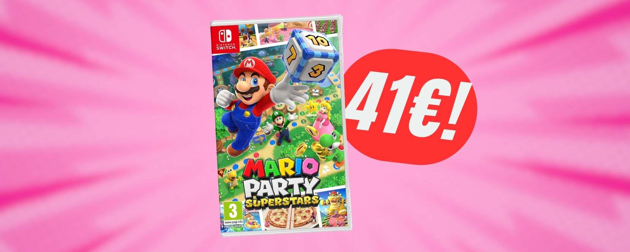 Mario Party Superstars farà divertire tutta la famiglia (e costa 41€!)