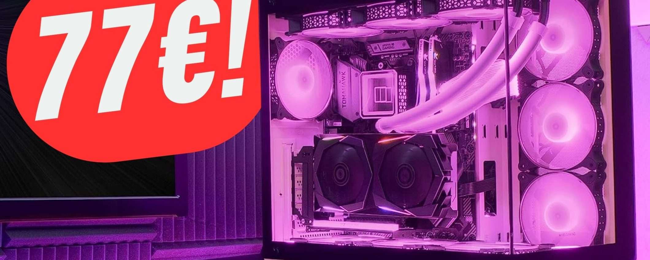 Questo CASE trasformerà il tuo PC in un'ASTRONAVE rosa!