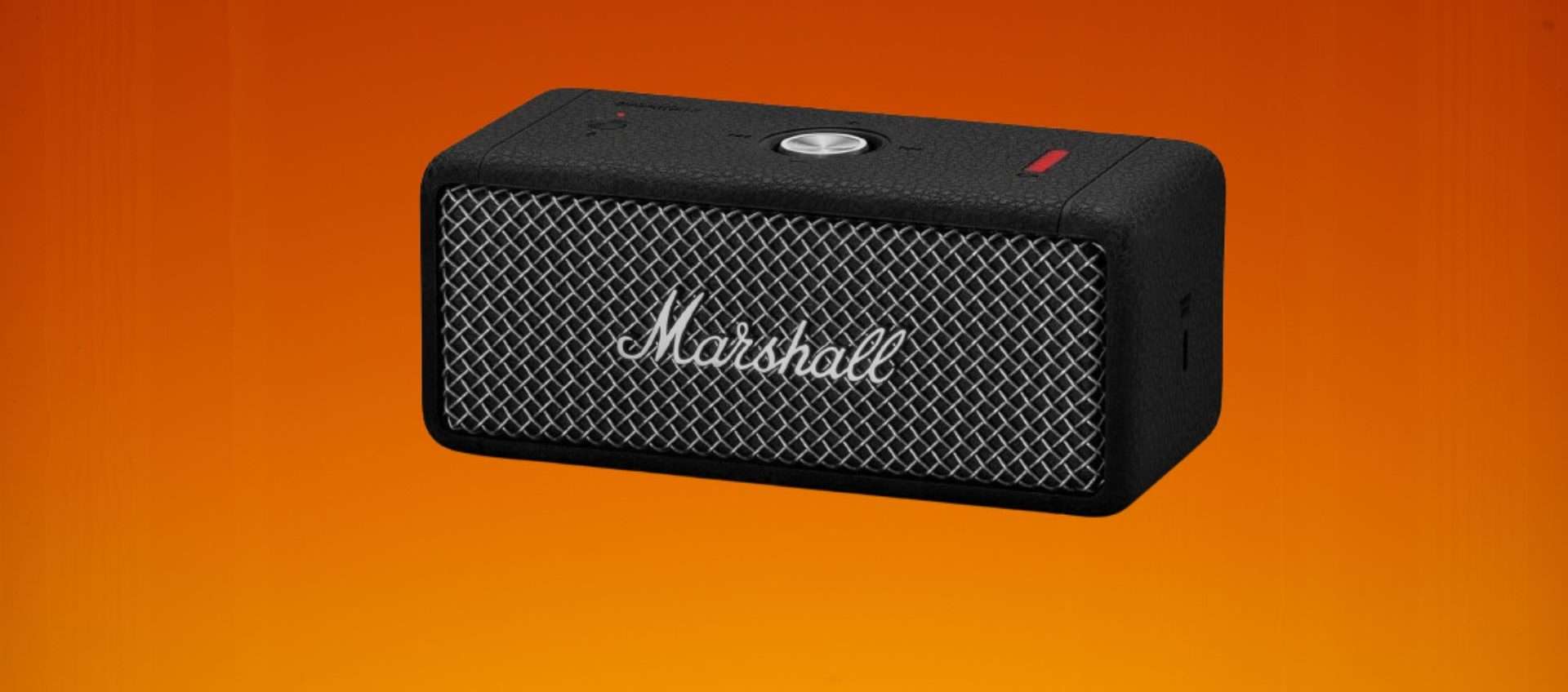 Altoparlante della Marshall in offerta: suono bomba e 26% di sconto Altoparlante della Marshall in offerta: suono bomba e 26% di sconto