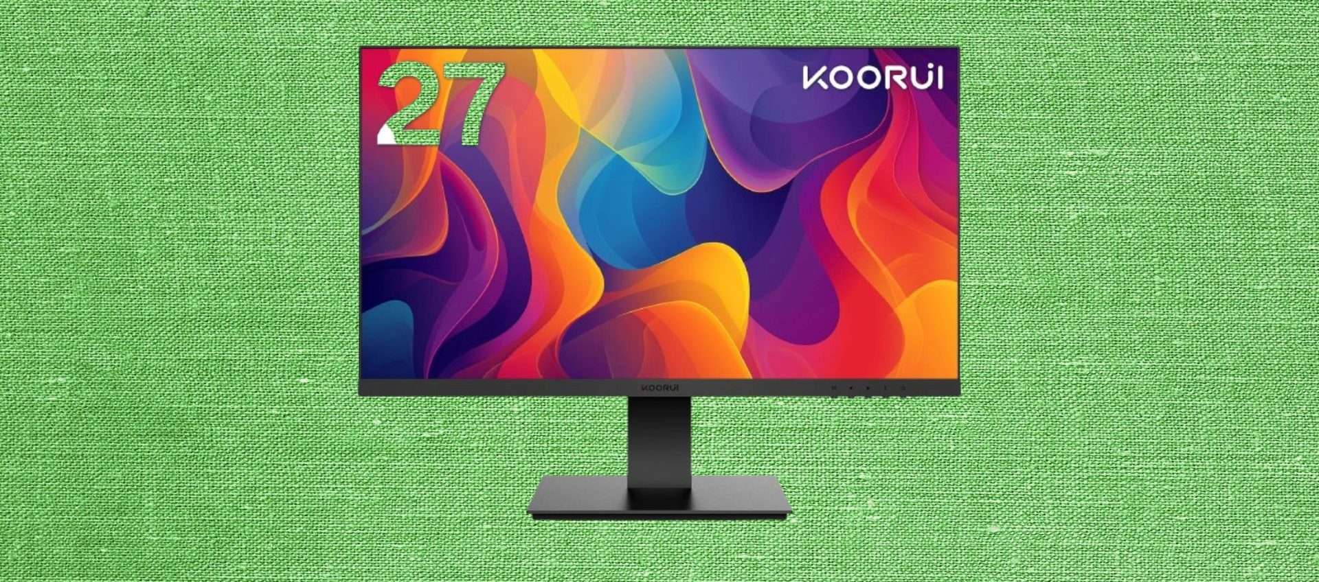 Questo monitor da 27 pollici è in offerta ad un prezzo molto competitivo Questo monitor da 27 pollici è in offerta ad un prezzo molto competitivo