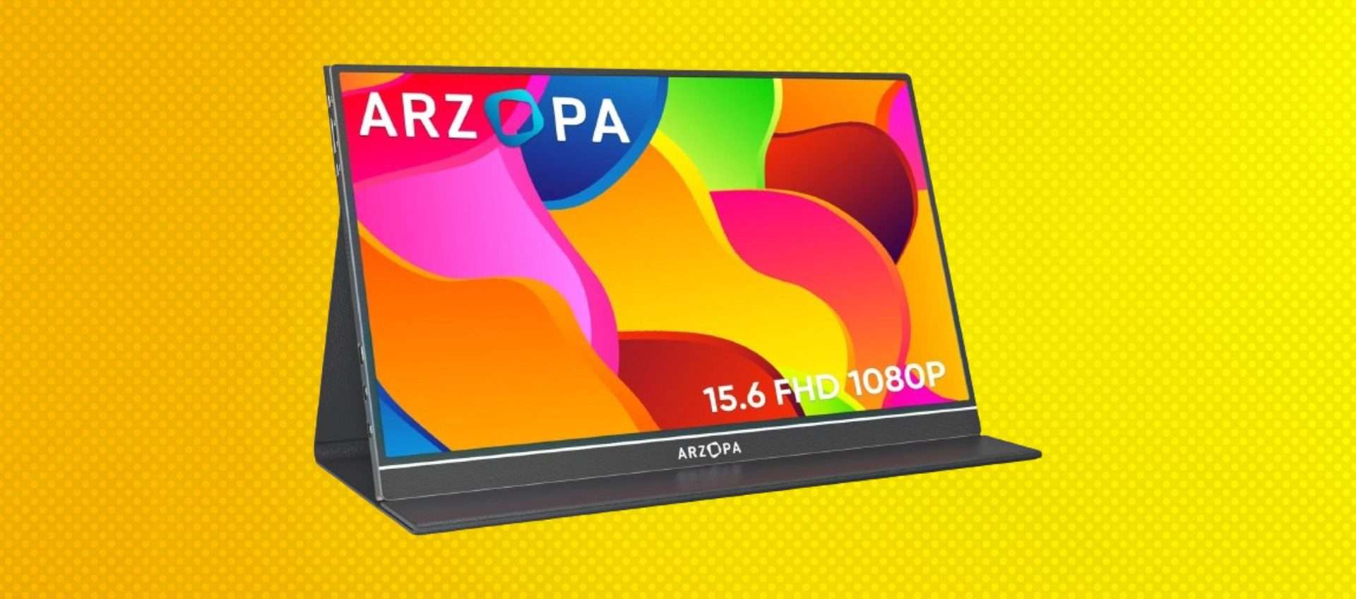 Monitor portatile in offerta a meno di 100€: perfetto (anche) per il gaming Monitor portatile in offerta a meno di 100€: perfetto (anche) per il gaming