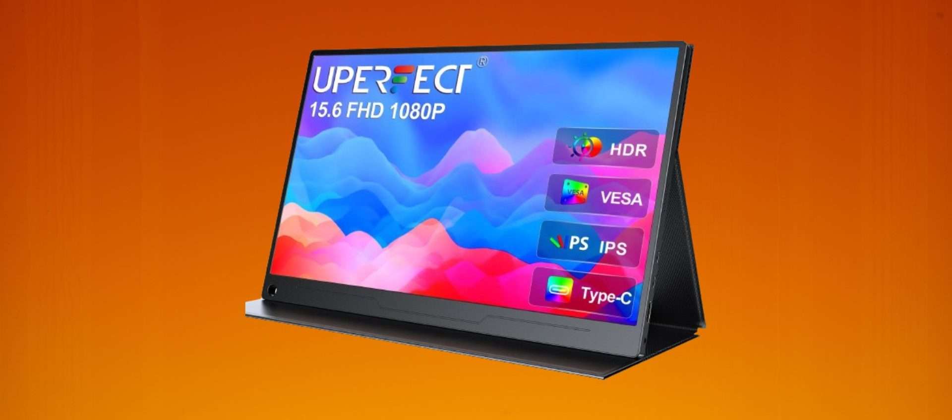 Monitor portatile da 15,6 pollici in offerta: con il coupon lo paghi 99,99€ Monitor portatile da 15,6 pollici in offerta: con il coupon lo paghi 99,99€