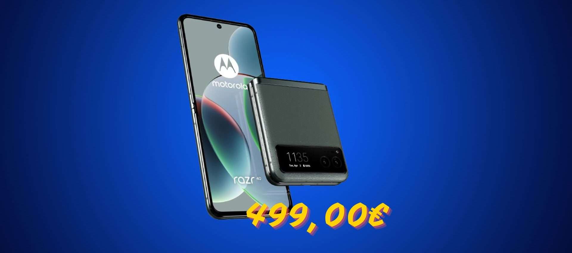 Motorola RAZR 40 in offerta: oggi è tuo a meno di 500€ Motorola RAZR 40 in offerta: oggi è tuo a meno di 500€