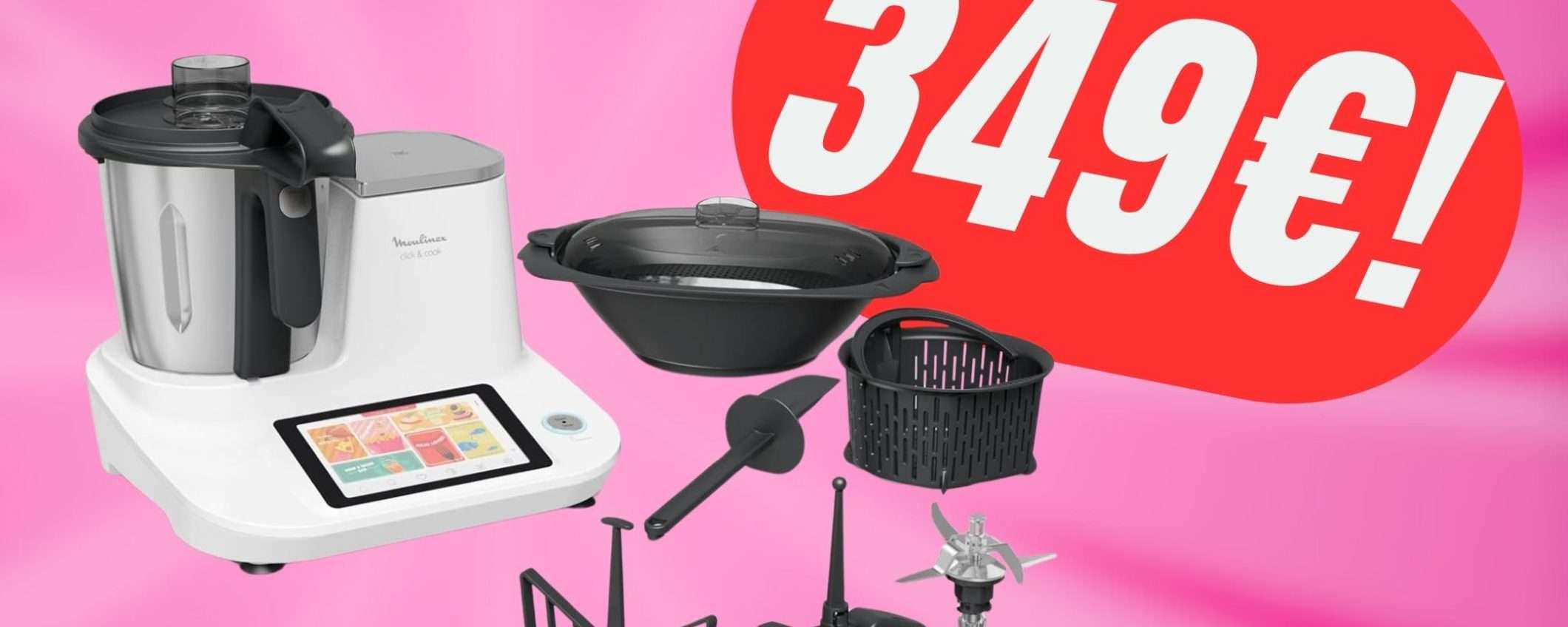 Come il Bimby ma a 349€: ecco il robot da cucina che cercavi! Come il Bimby ma a 349€: ecco il robot da cucina che cercavi!