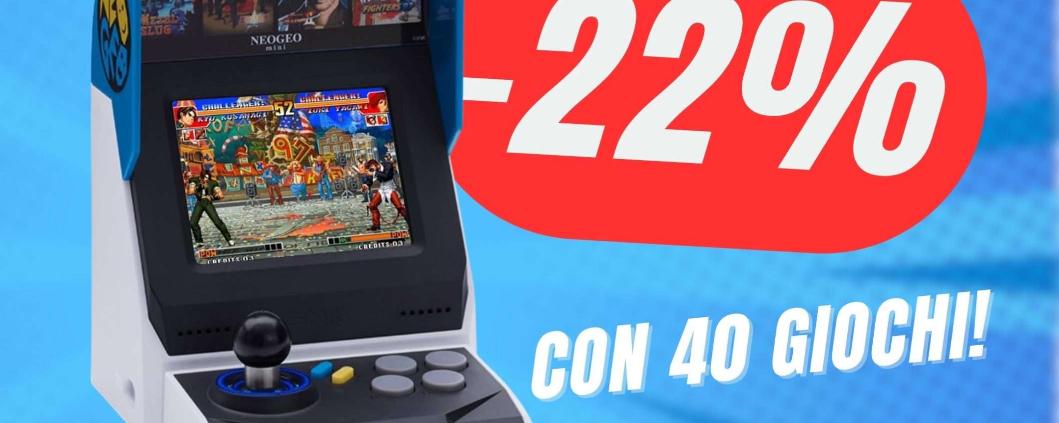 Il MINI-CABINATO perfetto per i nostalgici è in sconto del 22%!