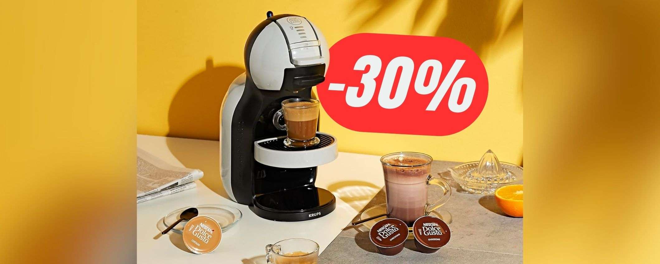 Questa MACCHINA da CAFFÈ fa anche il thè freddo (ed è in sconto del 30%!)