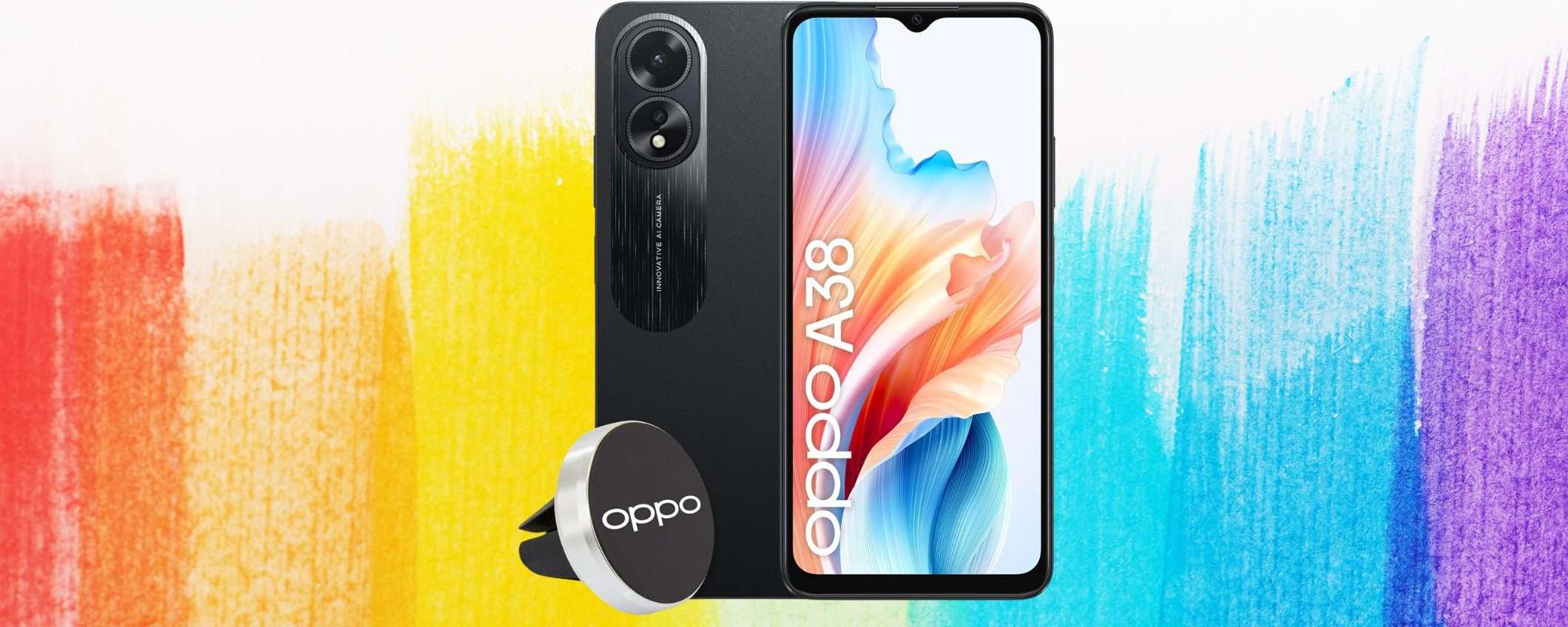 OPPO A38: Amazon LIBERA i magazzini, tuo a 129,99€ con il 41% di sconto