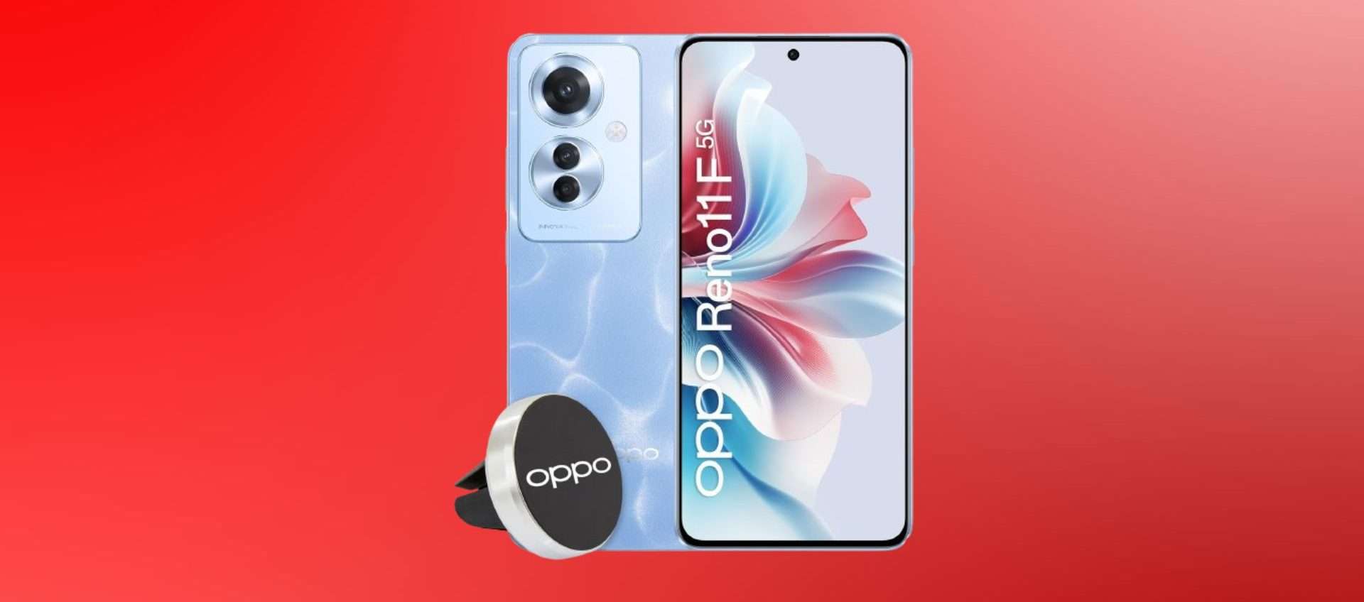 Oppo Reno11 F 5G in offerta: un mid-range sbalorditivo