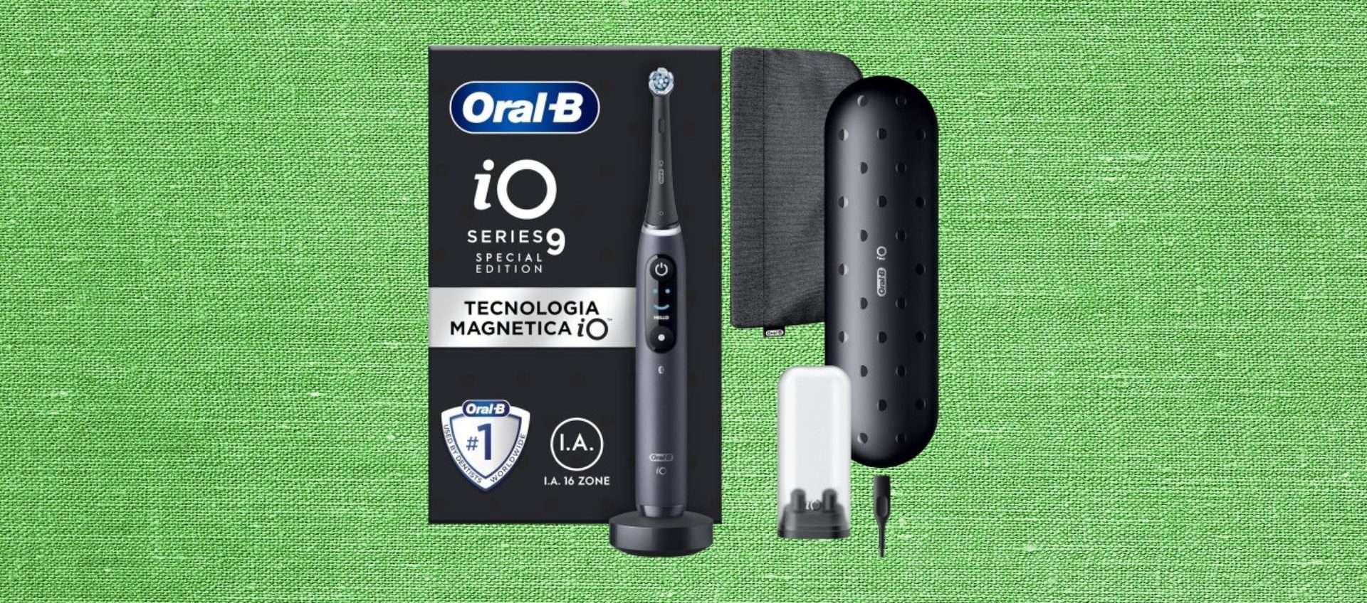 Oral B iO 9N in offerta: l'IA a servizio della pulizia dei denti Oral B iO 9N in offerta: l'IA a servizio della pulizia dei denti
