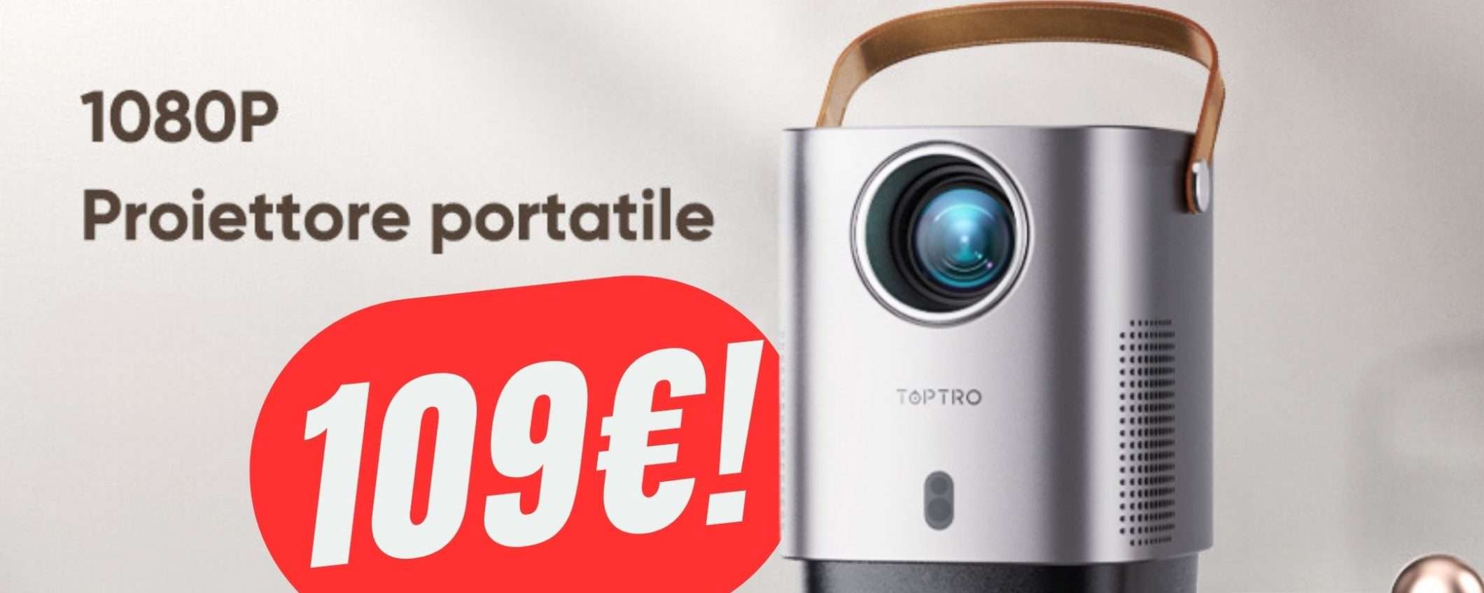 MINIMO STORICO per il Proiettore di Design (solo 109€!)