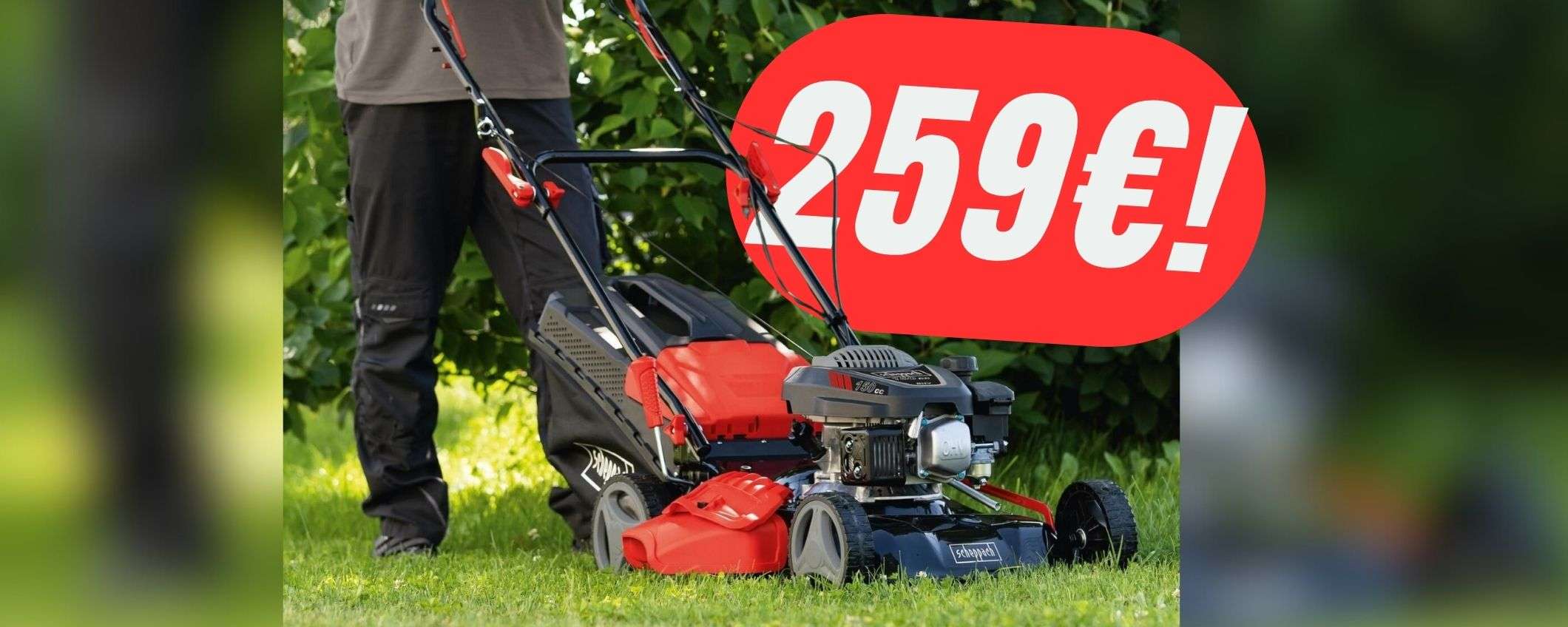 Risparmia 77€ sul TOSAERBA a scoppio grazie al COUPON! Risparmia 77€ sul TOSAERBA a scoppio grazie al COUPON!