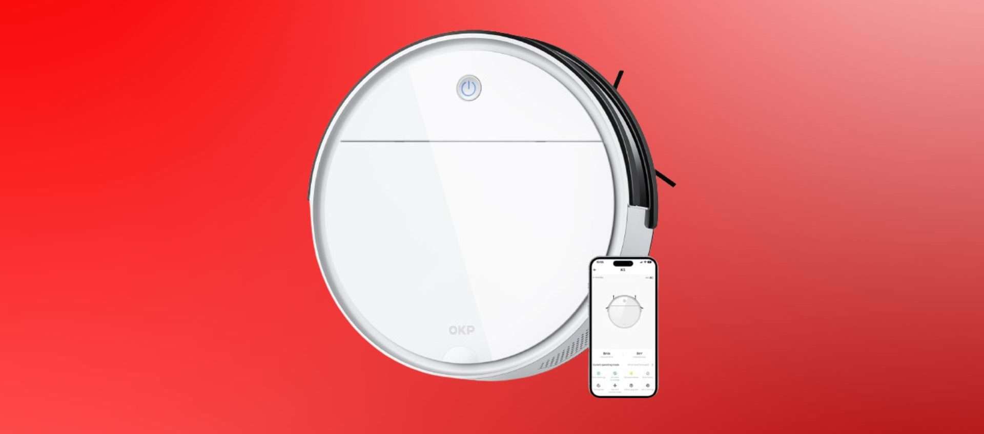 Robot aspirapolvere OKP, DOPPIO sconto su Amazon: lo paghi solo 109€ Robot aspirapolvere OKP, DOPPIO sconto su Amazon: lo paghi solo 109€
