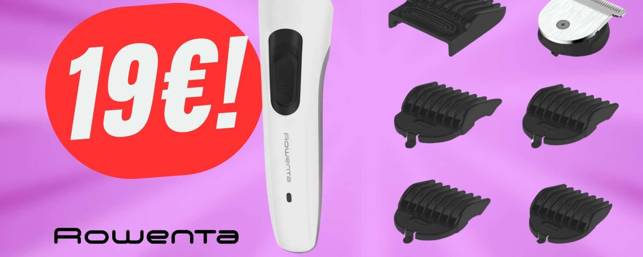 Il RASOIO ELETTRICO 7 in 1 di Rowenta passa da 41€ ad appena 19€! Il RASOIO ELETTRICO 7 in 1 di Rowenta passa da 41€ ad appena 19€!