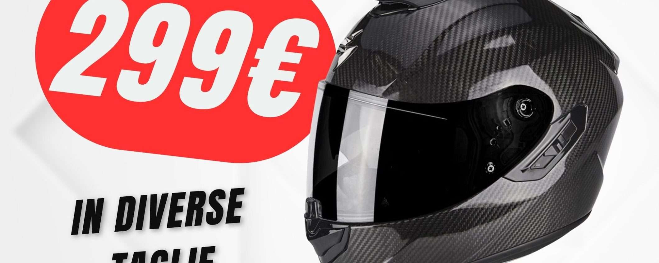 Il Casco Integrale SCORPION costa 99€ in MENO con questo SCONTO! Il Casco Integrale SCORPION costa 99€ in MENO con questo SCONTO!
