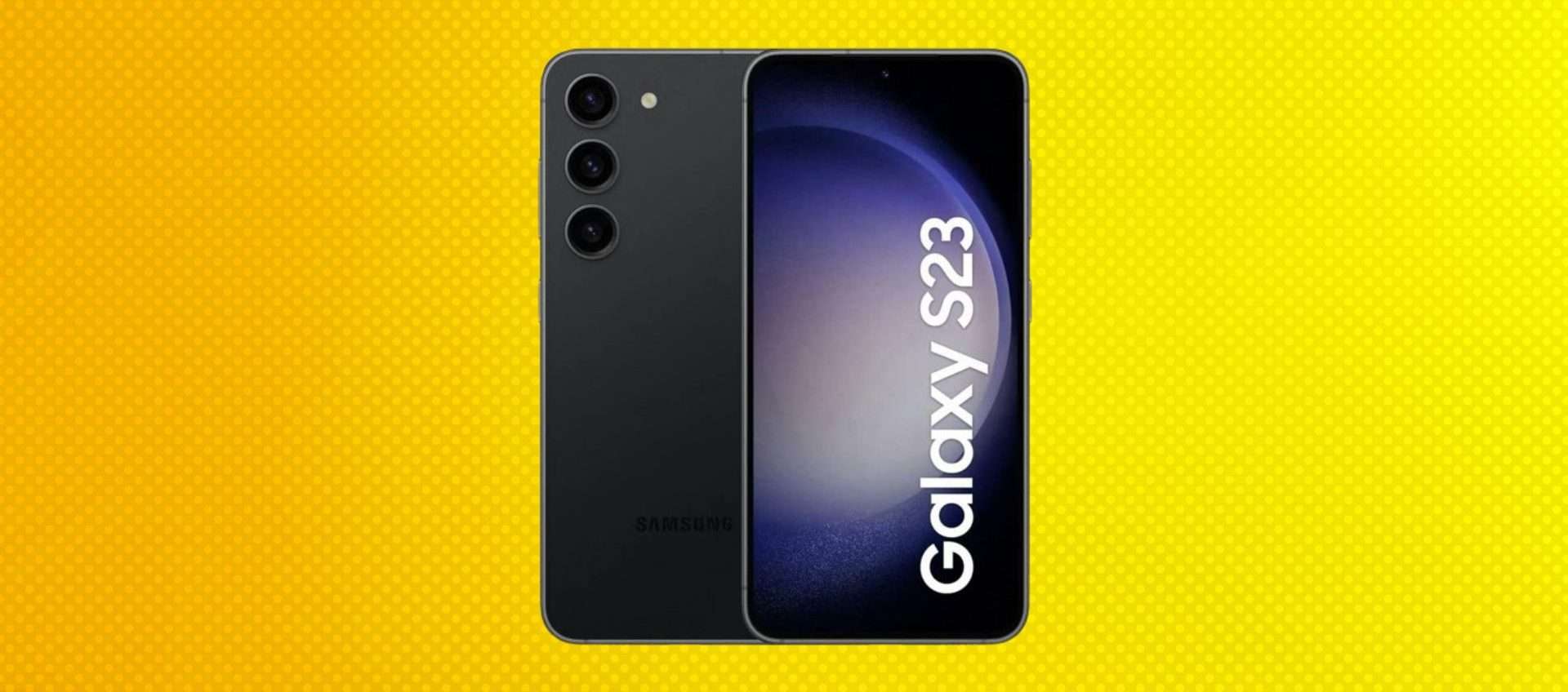 Samsung Galaxy S23, offerta totale: tuo a 522€ con il 44% di sconto Samsung Galaxy S23, offerta totale: tuo a 522€ con il 44% di sconto