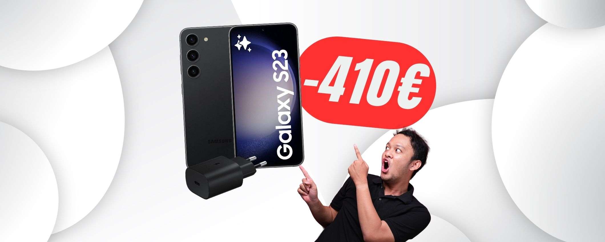 SCONTO+COUPON fanno precipitare Samsung Galaxy S23 a 629€! SCONTO+COUPON fanno precipitare Samsung Galaxy S23 a 629€!