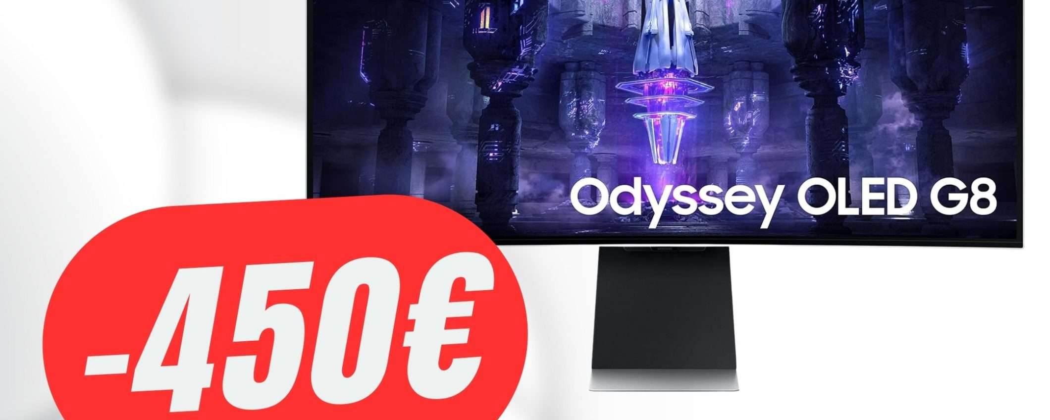 Il Monitor OLED di Samsung costa 450€ in MENO con questo SCONTO!