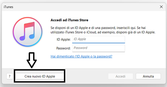 Come creare un account iCloud