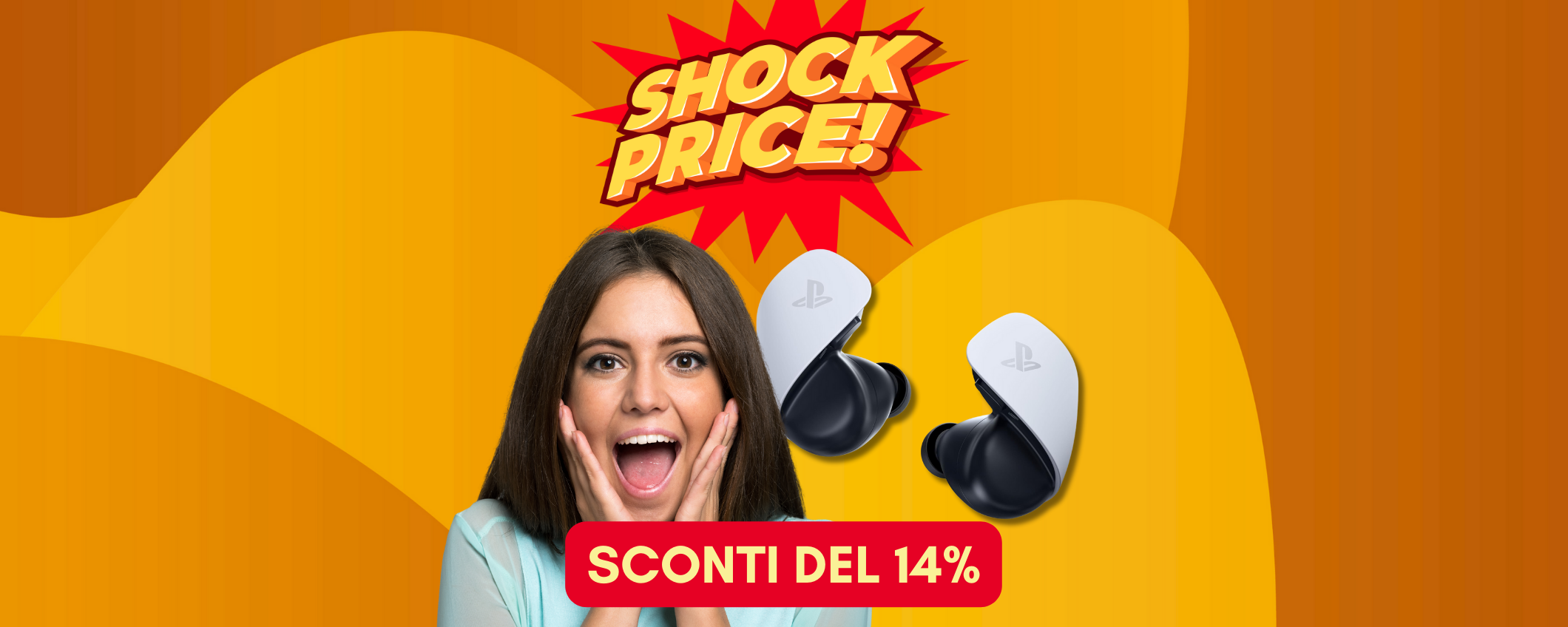 Auricolari Playstation 5 Pulse Explore in sconto del 14% Auricolari Playstation 5 Pulse Explore in sconto del 14%
