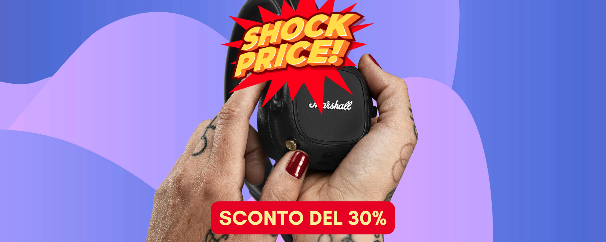 Sconto FOLLE sulle cuffie Marshall Major IV On Ear: -30% Sconto FOLLE sulle cuffie Marshall Major IV On Ear: -30%