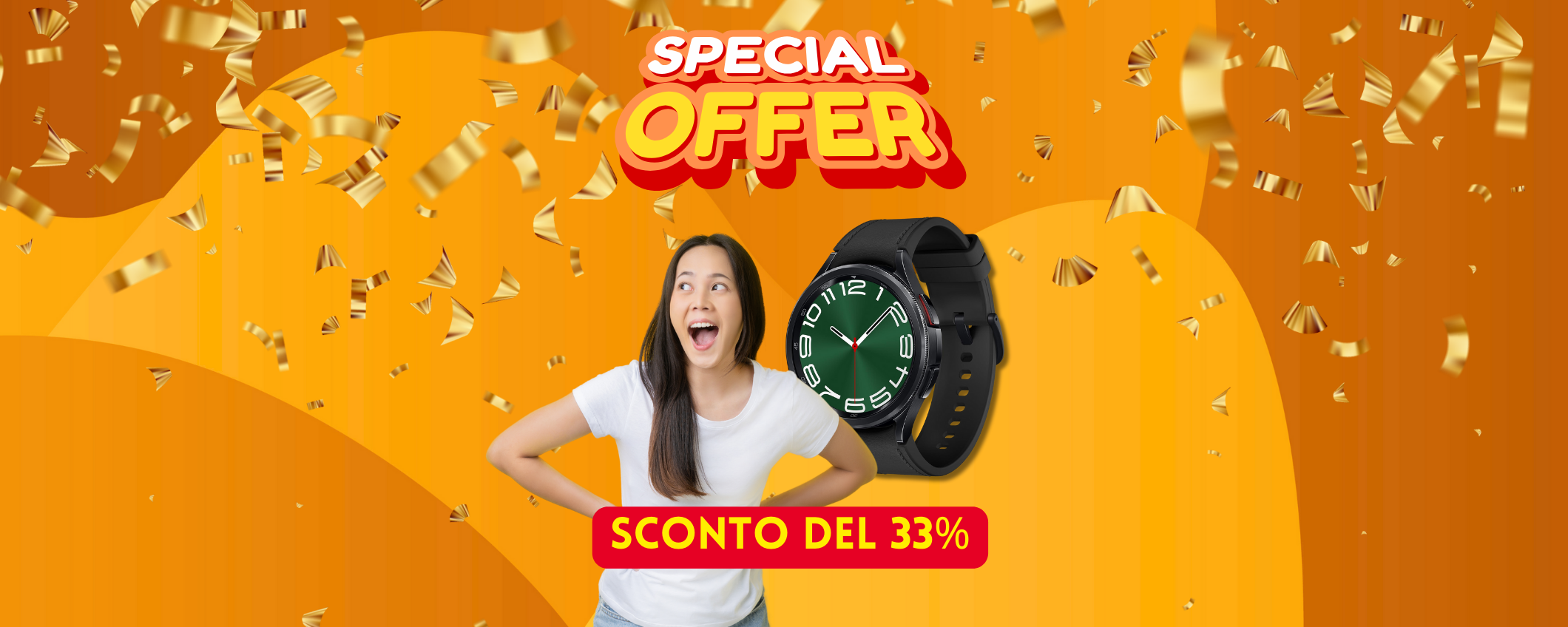 Sconto SHOCK: Samsung Galaxy Watch6 in ribasso del 33%