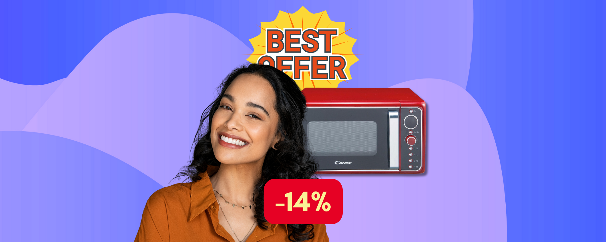 Bellissimo forno a microonde Candy in sconto del 15% per poco! Bellissimo forno a microonde Candy in sconto del 15% per poco!