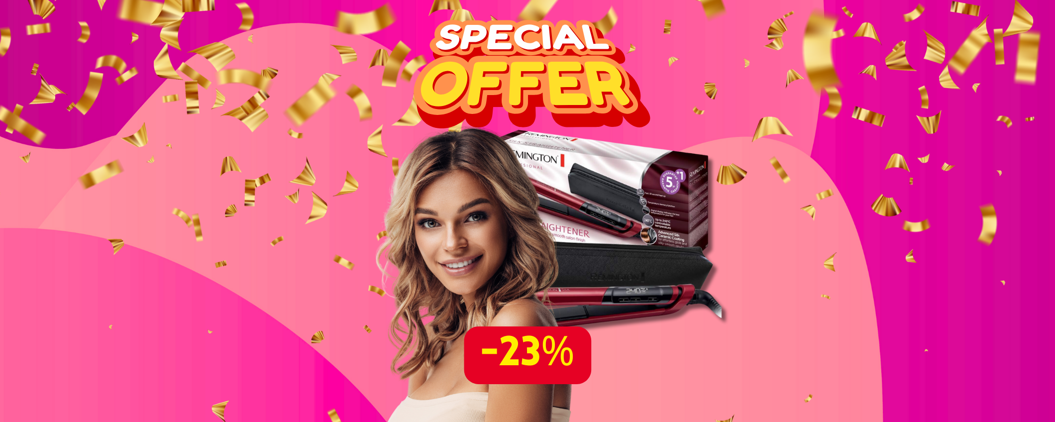 Piastra Remington Silk in sconto del 23%: prezzo SHOCK