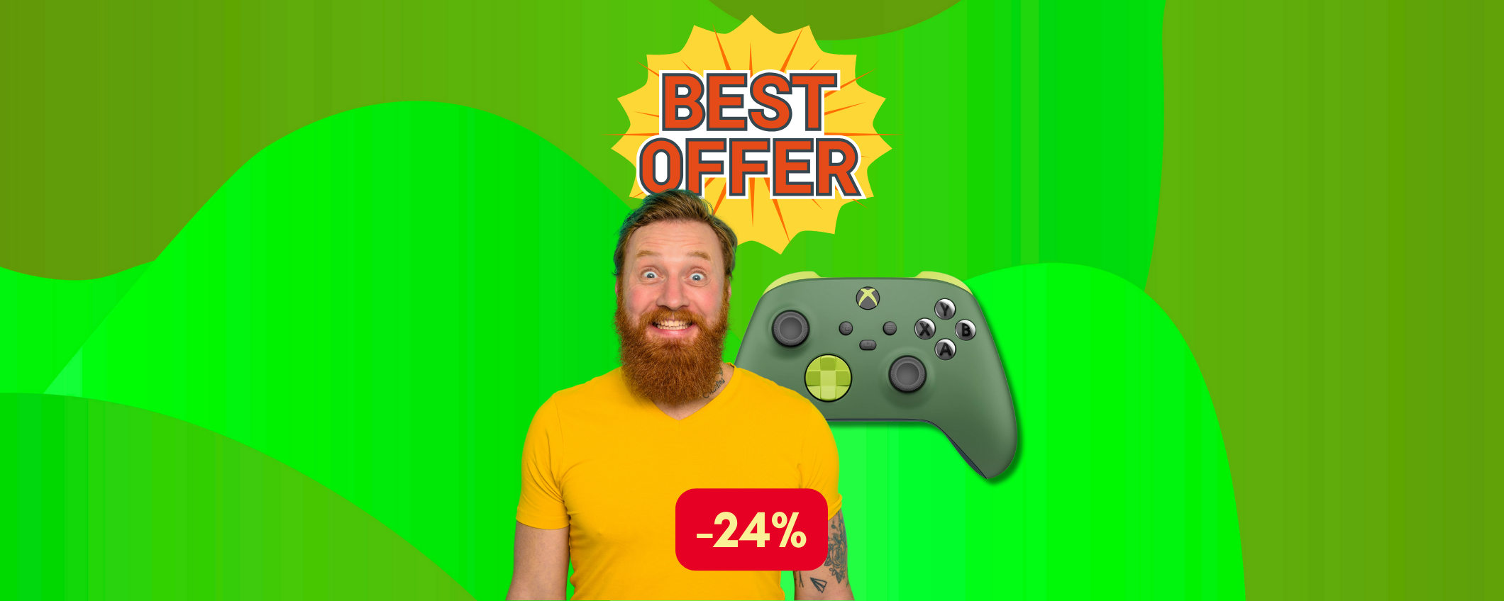 Xbox Controller Remix, edizione speciale in sconto del 24%