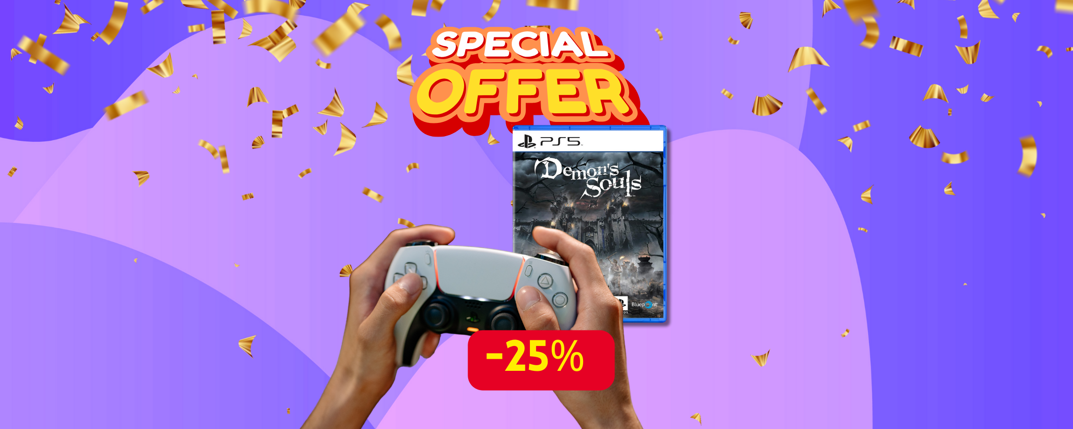 Il fantastico remake di Demon's Souls in sconto del 25%, per poco! Il fantastico remake di Demon's Souls in sconto del 25%, per poco!