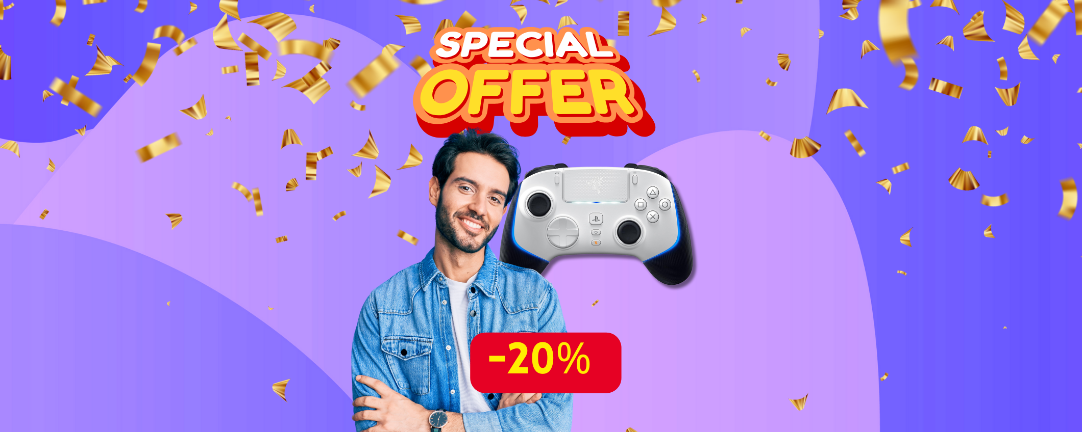 Controller Razer Wolverine V2 Pro in sconto del 20%! Controller Razer Wolverine V2 Pro in sconto del 20%!