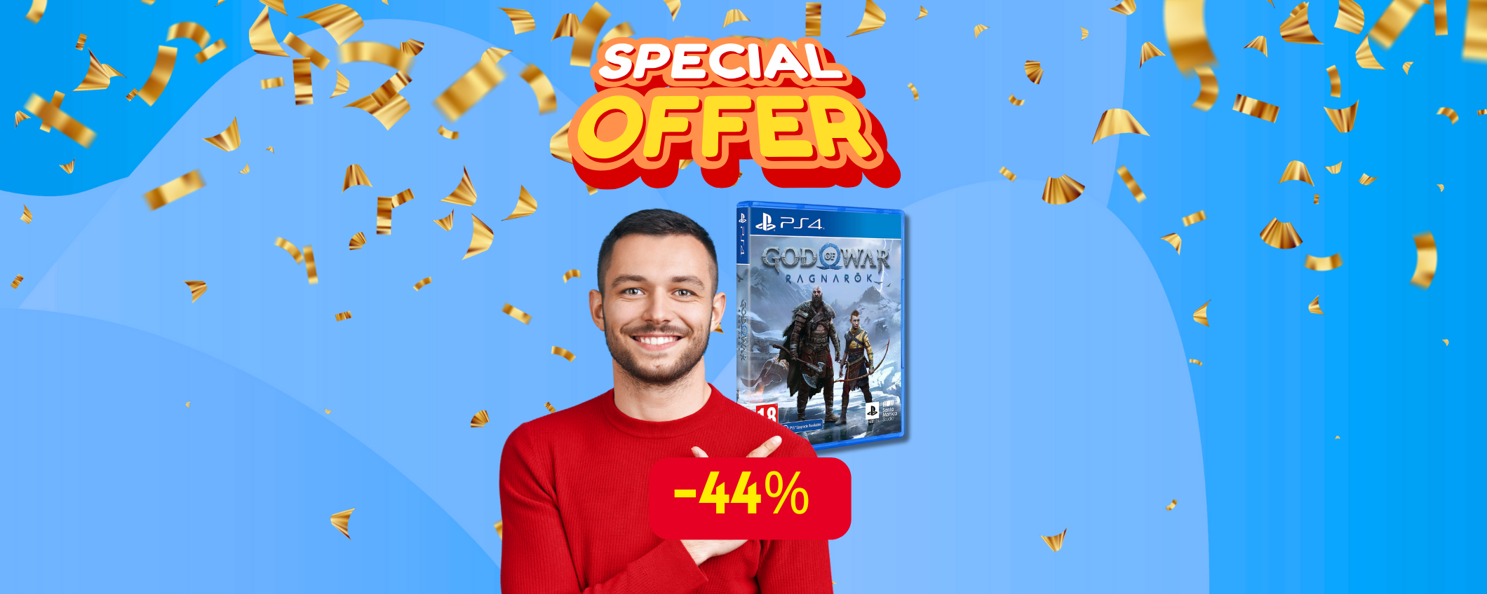 God of War: Ragnarock in sconto FOLLE: -44%