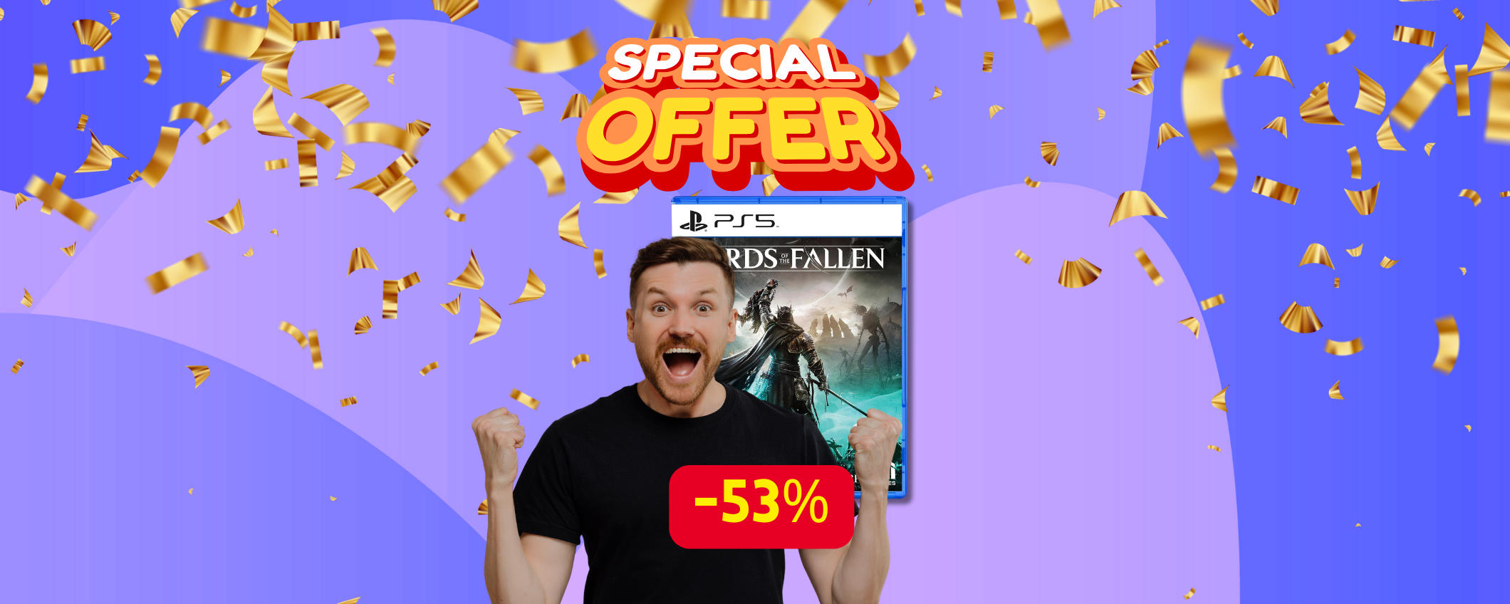 Lords of The Fallen in sconto SHOCK: -53% Lords of The Fallen in sconto SHOCK: -53%