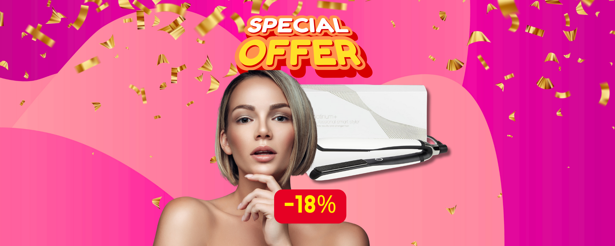 ghd Platinum+: sconto FOLLE del 18% su Amazon!