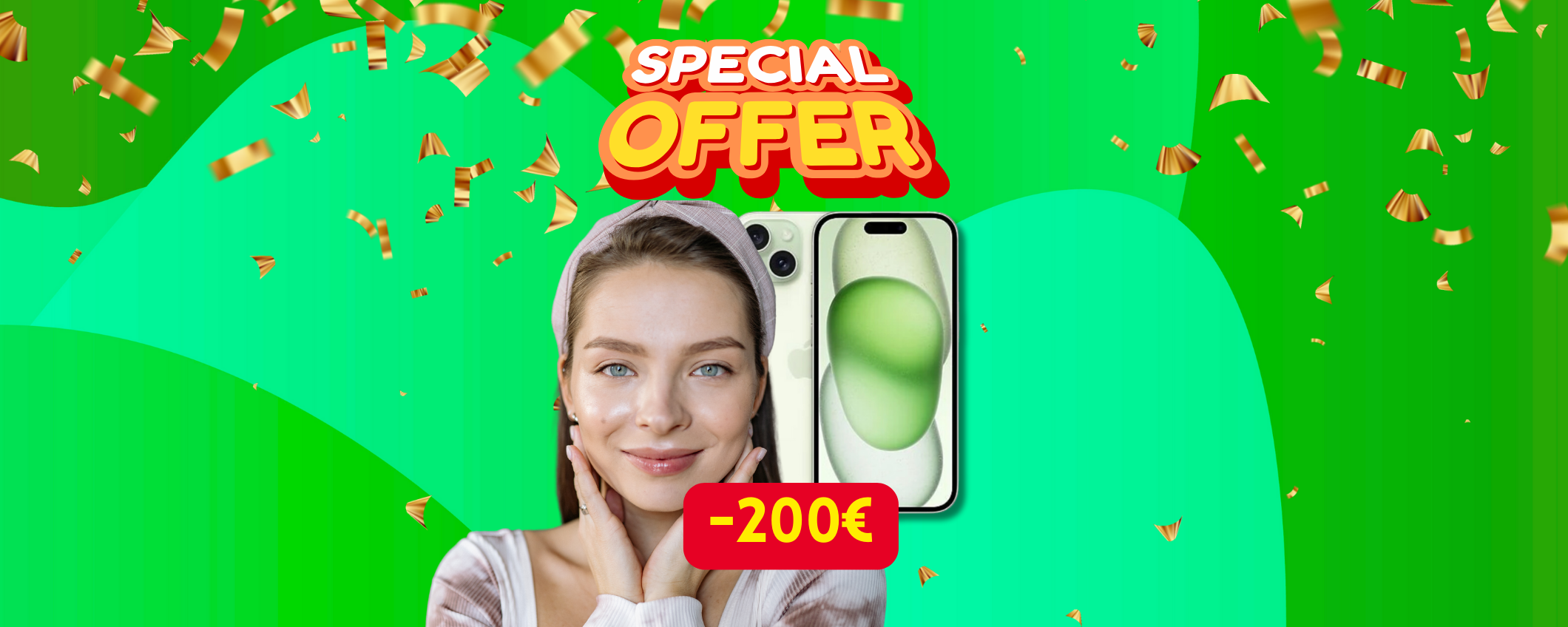 Non farti scappare l'iPhone 15 in sconto di ben 200€ Non farti scappare l'iPhone 15 in sconto di ben 200€