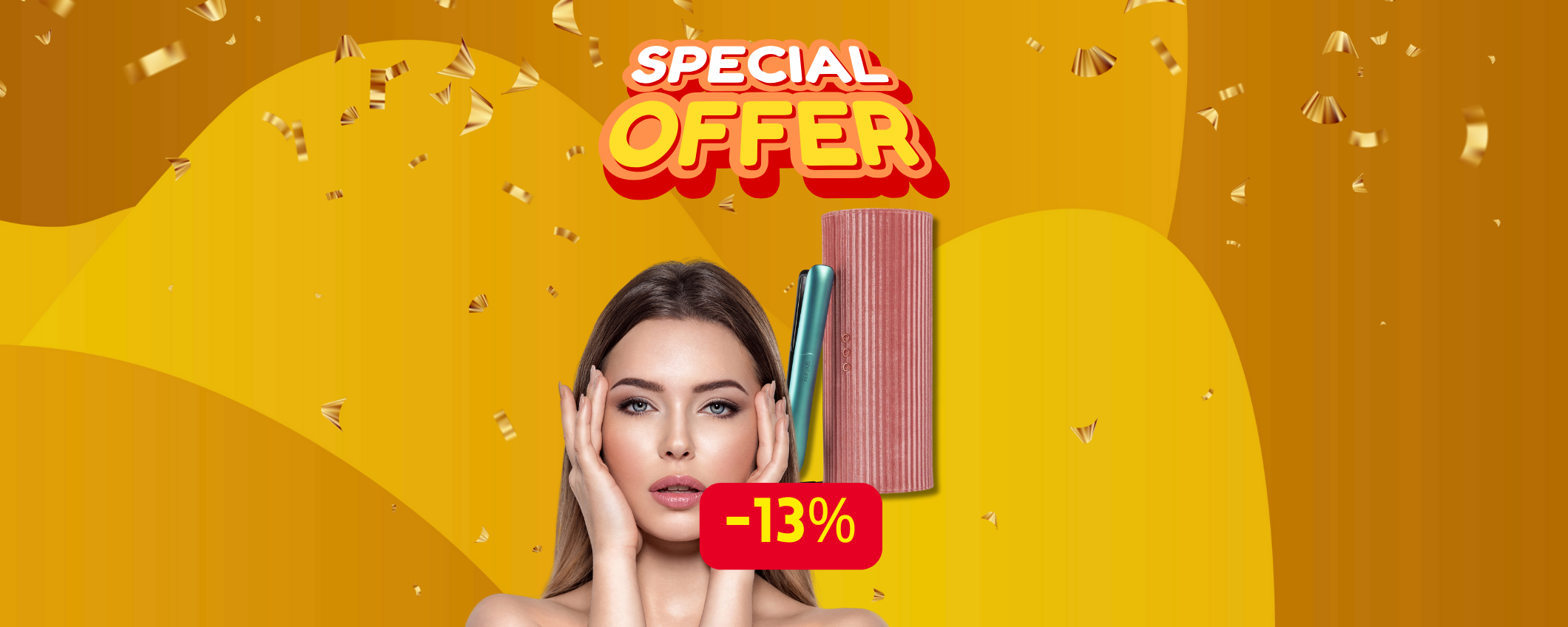 Fantastica piastra ghd Gold in sconto del 13%!